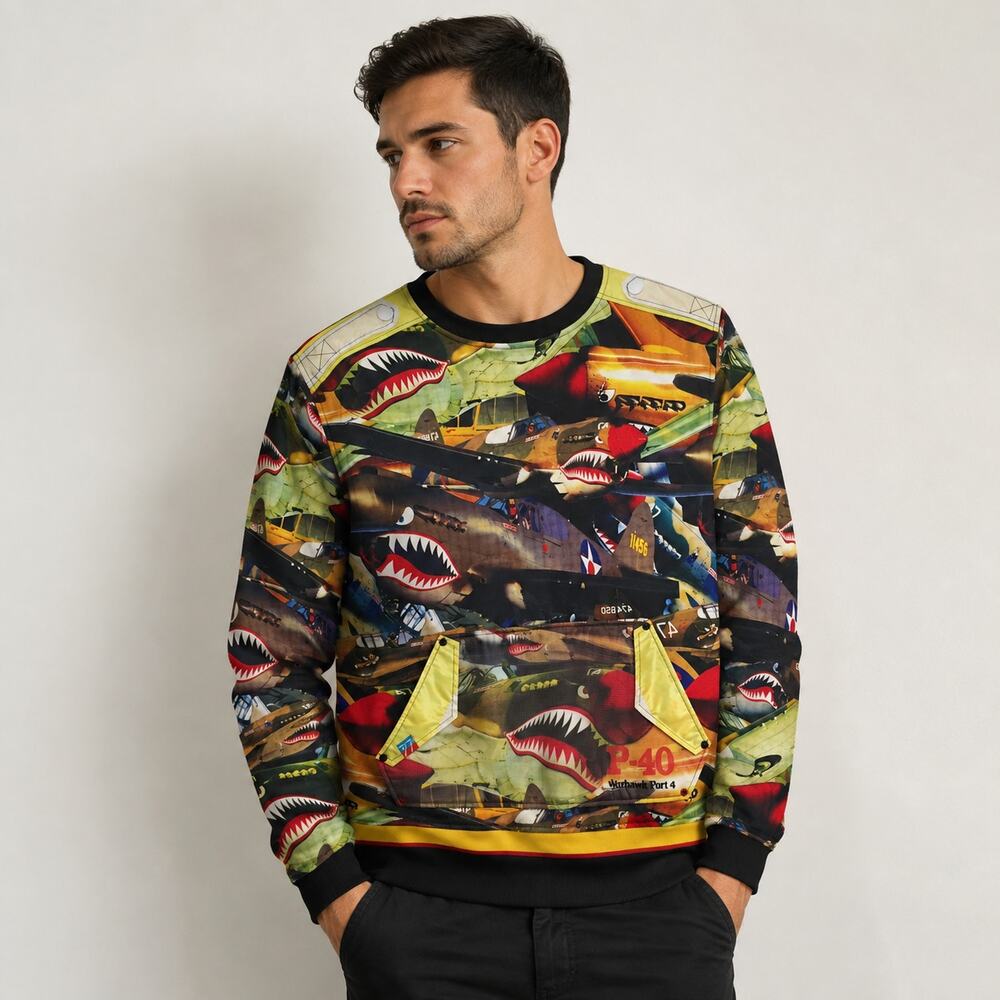 VTG Creating Limitless High CLH Sweatshirt Men's Size L Limited Editions Warhawk